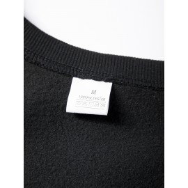 5pcs Men'S Fleece Crew Neck Sweatshirts - Solid Color Long Sleeve Pullover Set, Beige, Gray, Green, Navy Blue, Black - Ideal for Casual Wear, Outdoor Activities, Hiking, Gym, Travel, Hiking Apparel|Casual Style|Comfortable Fit, Sweater Set