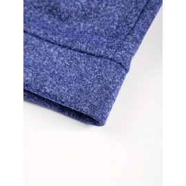 Men'S Cozy Fleece-Lined Sleeveless Vest - Maroon Zip-Up with Pockets, Retro Casual Style, Warm & Comfortable for Fall/Winter, Versatile Outdoor & Sporty Wear, Winter Vest, Sporty Vest, Minimalist Design, Soft Texture